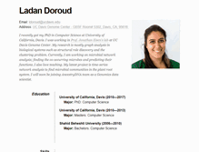 Tablet Screenshot of ladandoroud.com